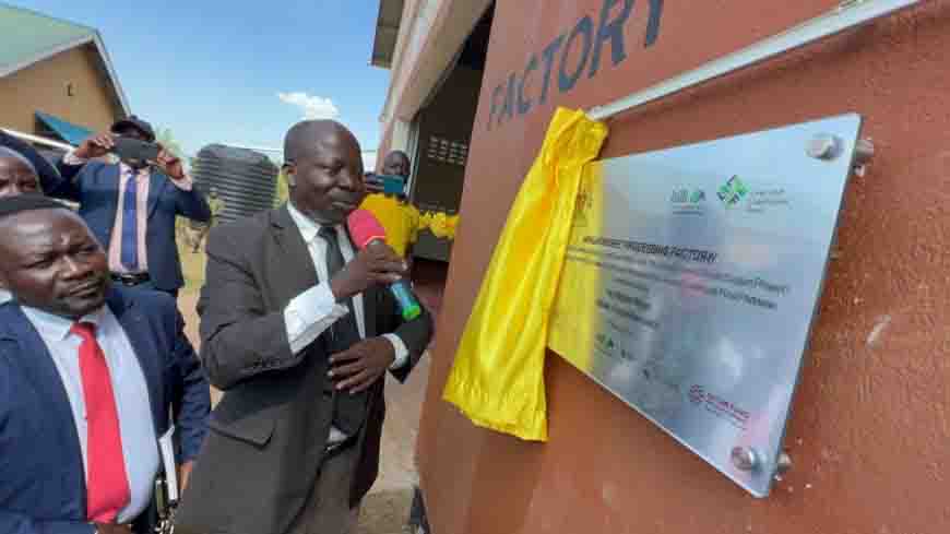 Govt Constructs Shs570m Oilseed Factory in Alebtong